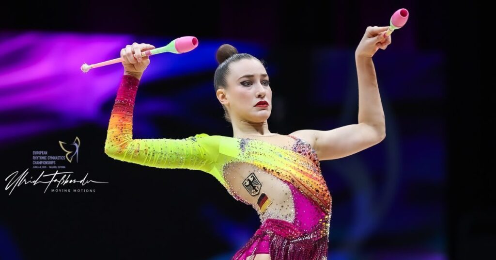 Darja Varfolomeev errou três das quatro séries, mas garantiu o bronze