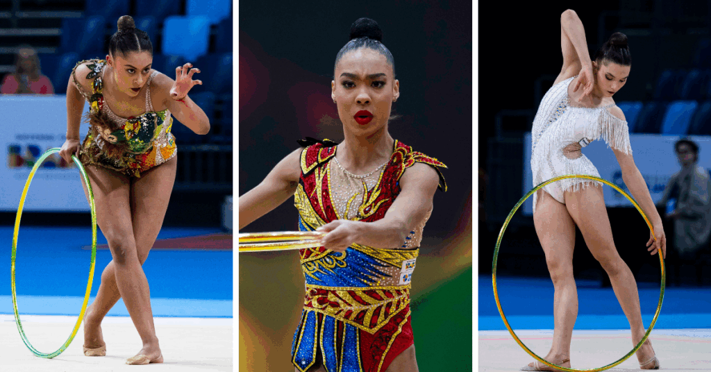 Barbara, Geovanna e Maria vão compor a seleção individual | Foto: MeloGym/CBG 