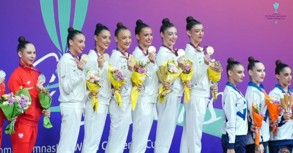 Espanha confirma o favoritismo e vence a competição geral. | Reprodução: YouTube