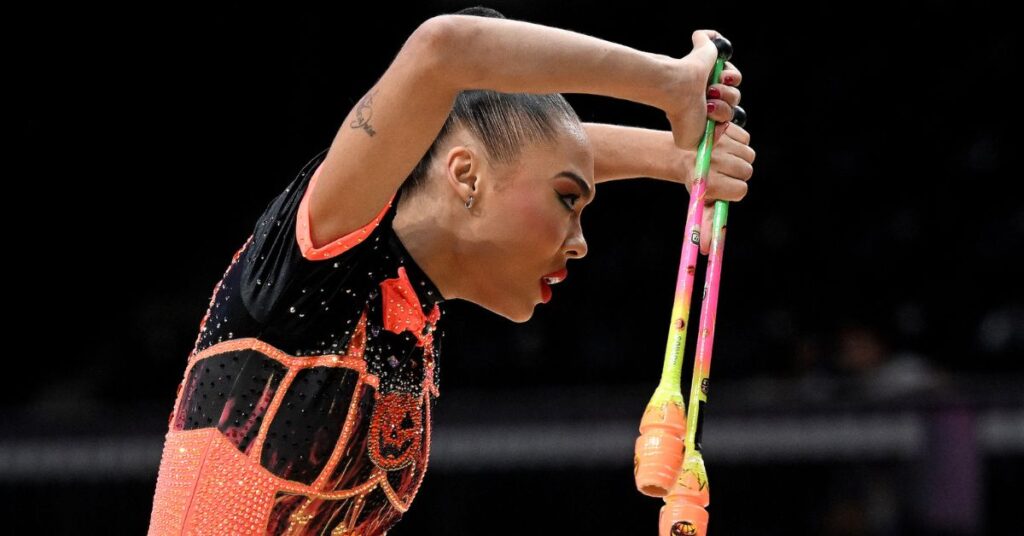 Geovanna Santos conseguiu outra boa performance com as maças. | Foto: Anna Kull