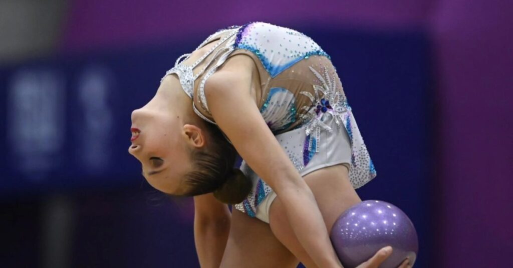 Beatriz Vieira fez boa série com a bola no primeiro dia de classificatórias do Pan Júnior. | Foto: Divulgação UPAG