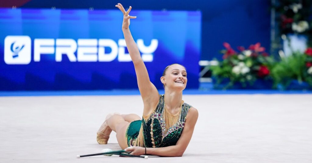 Tara Dragas apresentou um novo pivot na Copa do Mundo de Milão. | Foto: Simone Ferraro