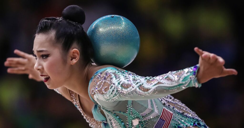 Rin Keys é a primeira ginasta fora da Europa e da Ásia a ganhar uma medalha mundial | Foto: Ulrich Faßbender