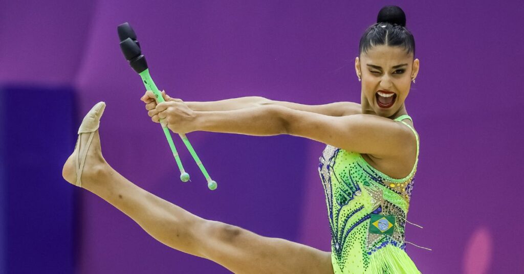 Sarah Mourão foi a melhor nos quatro aparelhos disputados em Posadas. | Foto: Ana Patricia/COB