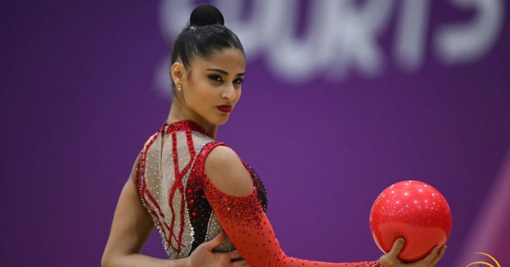 Sarah Mourão foi a terceira melhor com a bola nas classificatórias do Pan Júnior. | Foto: Divulgação UPAG