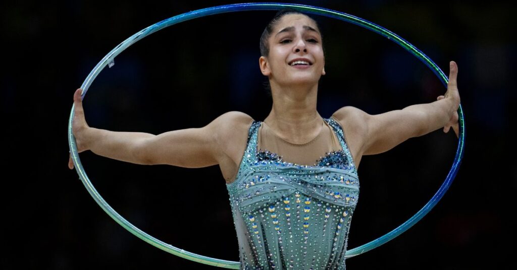 Sofia volta a ganhar uma final de arco, o que não acontecia desde 2022. | Foto: Ivan Carvalho/CBG