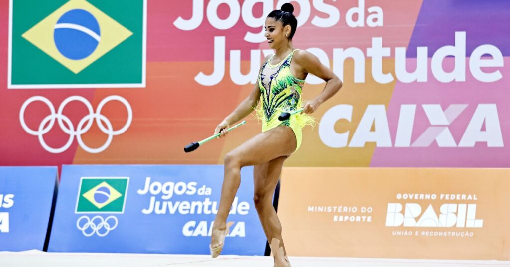 Sarah Mourão foi um dos destaque dos Jogos da Juventude 2025. | Foto: Juliana Ávila/COB