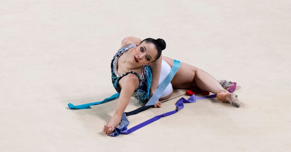 Samara Sibin foi a brasileira mais condecorada das finais do Campeonato Sul-Americano. | Foto: MeloGym