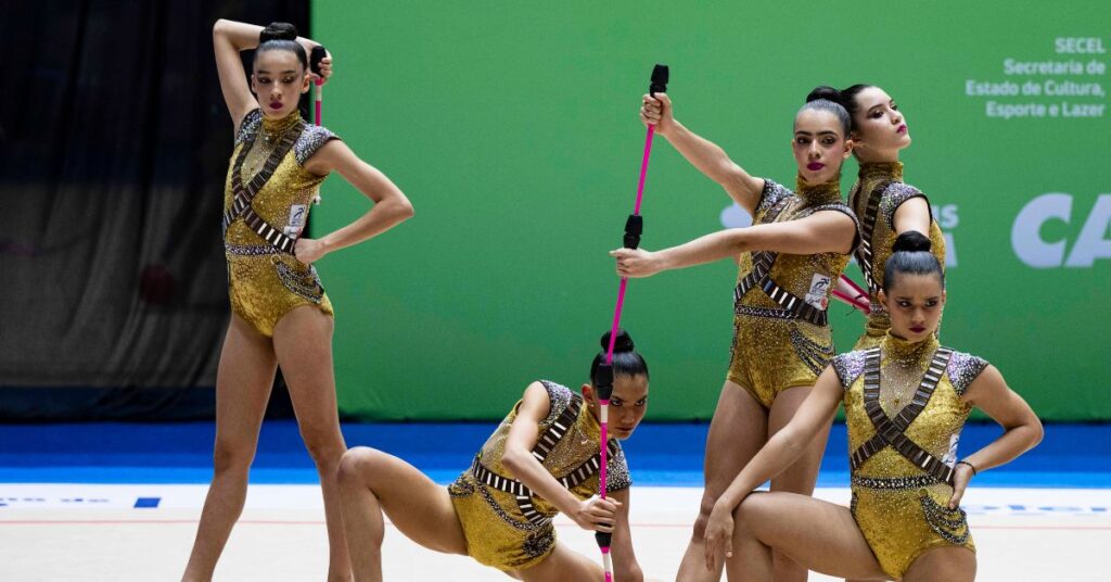 Com série inspirada na cultura do Nordeste, AGINAT brilhou e foi ao pódio. | Foto: MeloGym/CBG