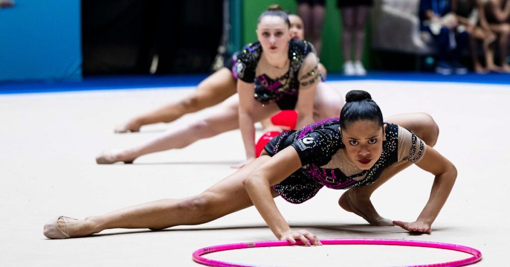 Fantástica ganhou a medalha de ouro da final do conjunto misto. | Foto: MeloGym/CBG