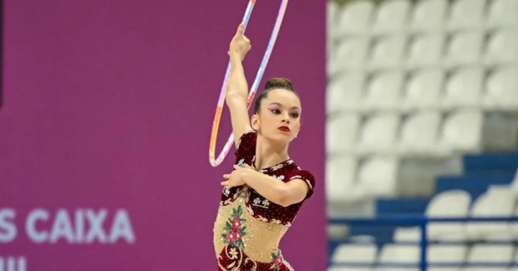 Clara Cardoso chamou a atenção nos Jogos da Juventude 2025. | Foto: Adriano Bissoli