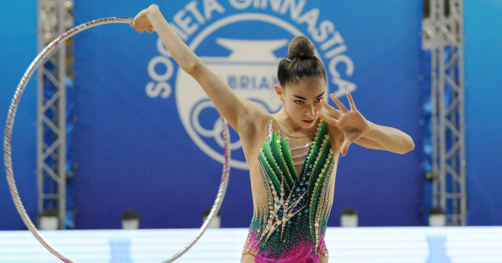 Margherita Fucci venceu o individual geral e as finais de bola e maças. | Foto: Cervia Ginnastica Ritmica