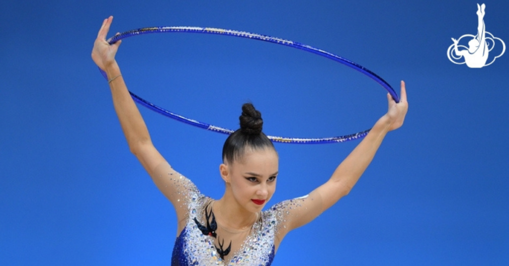 A russa Mariia Borisova competiu no Grand Prix Marbella e ganhou duas medalhas. | Foto: Sky Grace