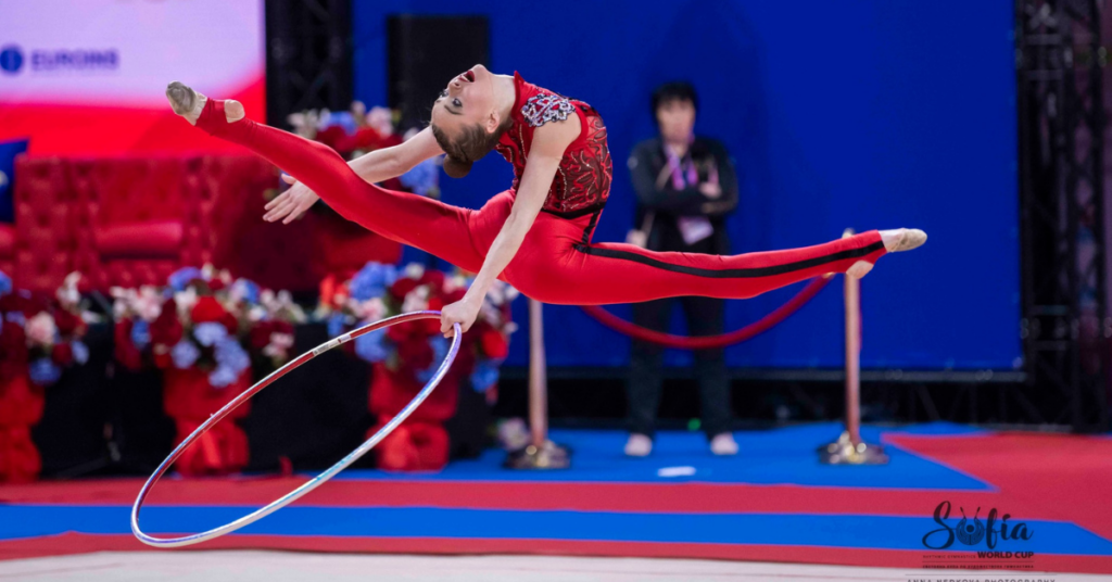 Taisiia Onofriichuk foi a ginasta mais condecorada da competição com quatro ouros. | Foto: Anna Nedkova