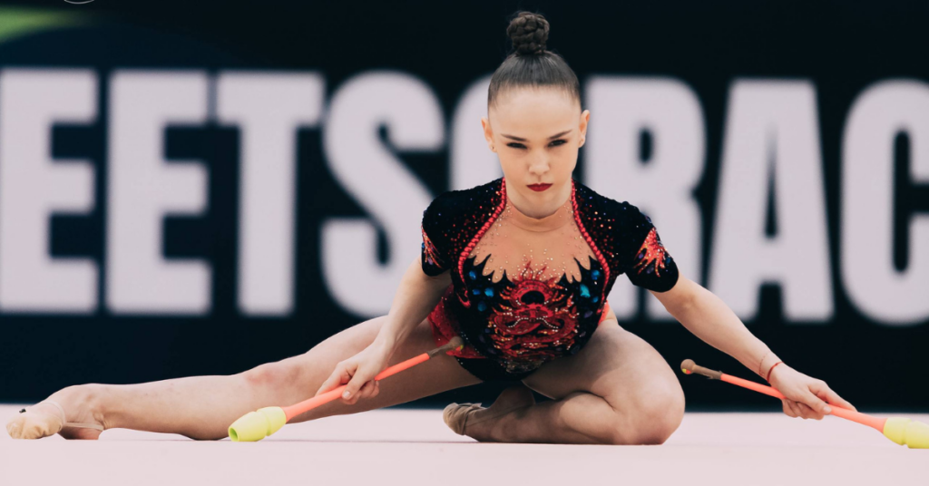 Stiliana Nikolova é a grande esperança de medalha no individual geral para a Bulgária. | Foto: Viktoriia Popova