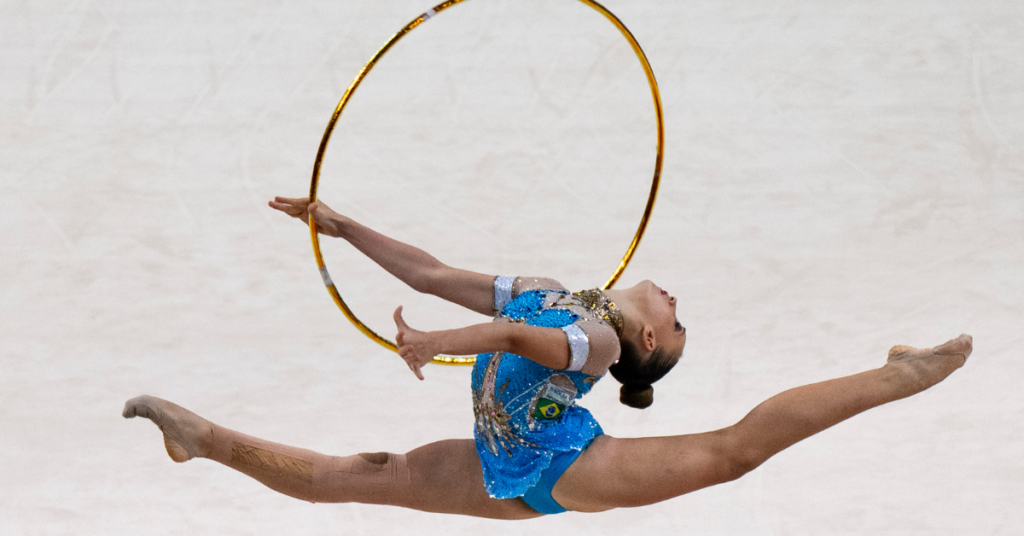 Beatriz Vieira ganhou a medalha de bronze na final de arco. | Foto: MeloGym/CBG